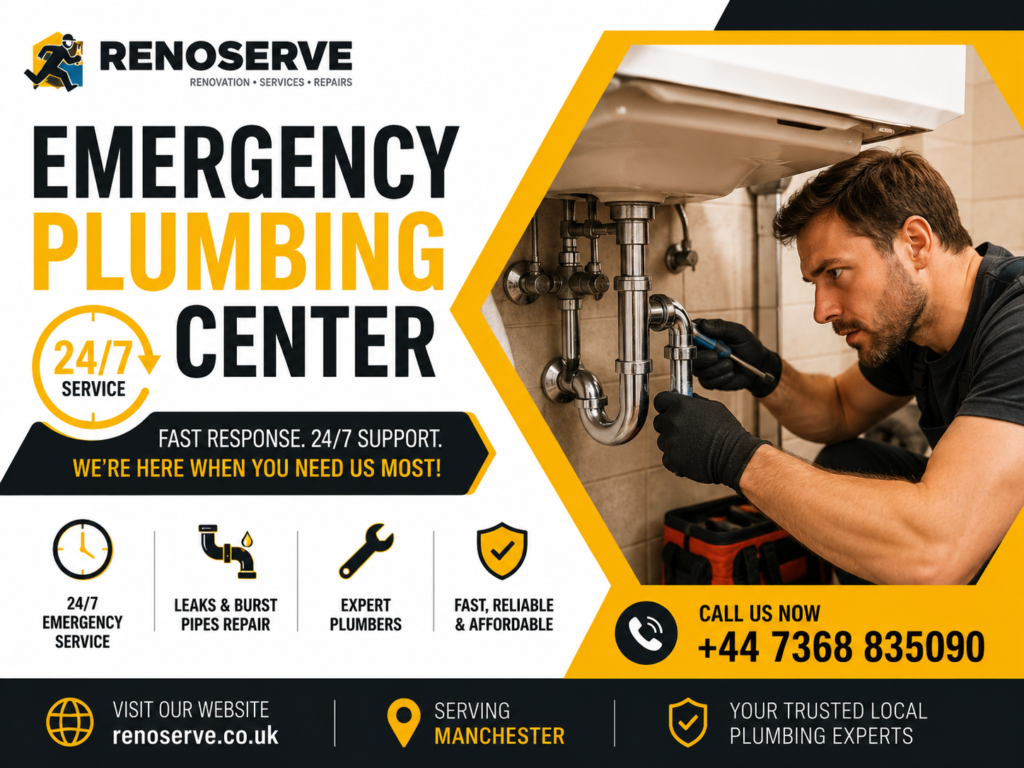 Emergency Plumbing in Manchester